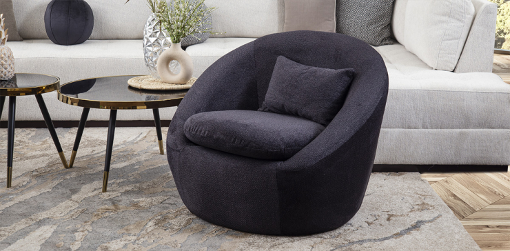 Sillón Brum Negro